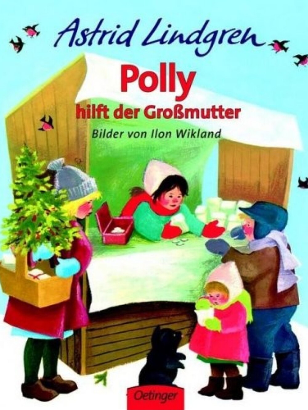 Vintage 1982 Astrid Lindgren “Polly hilft der Großmutter” German Hardcover